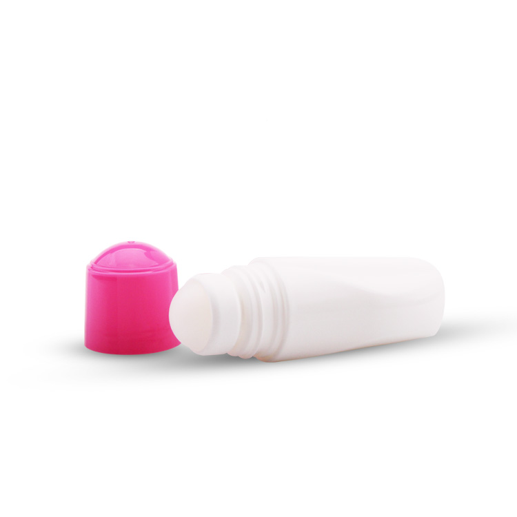 50ml Skin Care Wholesale Custom Empty Plastic Deodorant Roll on Bottle with Roller Ball