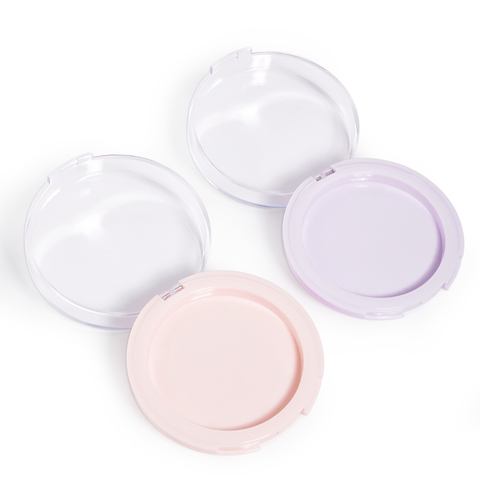 Custom Plastic Beauty Cosmetic Packaging Empty Makeup Powder Compact Case Container