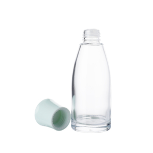 High Quality Private Label Free Sample Multipurpose Volume 30ml 50ml 100ml 120ml Screw Lid Clear Multipurpose Empty Cream Liquid Perfume Empty Cosmetic Glass Serum Bottle