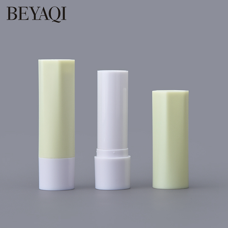 Cosmetic Packaging 4.5g 4.8g Makeup Lipbalm Tube White Empty Container Chapstick Lip Balm Tube