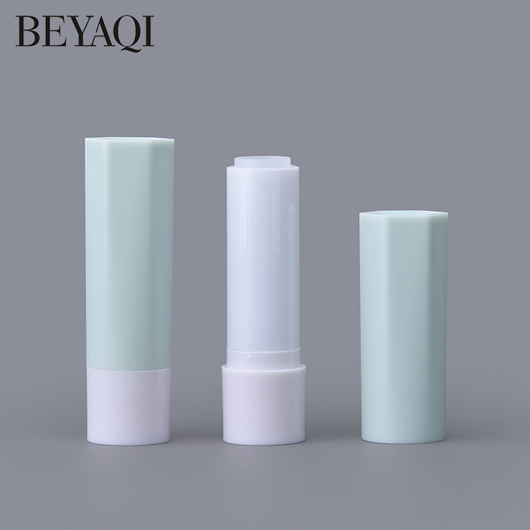 Cosmetic Packaging 4.5g 4.8g Makeup Lipbalm Tube White Empty Container Chapstick Lip Balm Tube