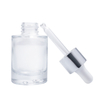 Custom Label And Color Free Sample Refillable Multipurpose Serum Essential Oil 30ml Small Capacity Empty Frosted Matter Clear Cosmetic Packaging Glass Bottle Dropper