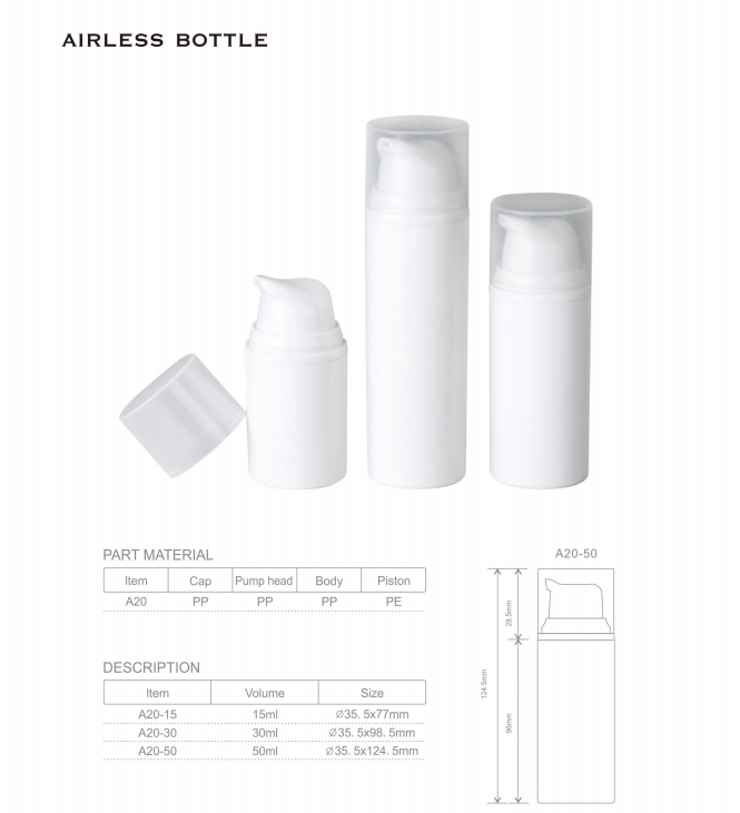 airless pump bottle