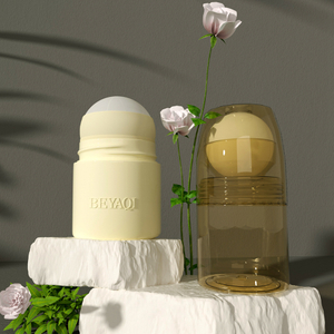 70ml Empty Refillable Plastic Roller Bottle Rollerball Bottles Reusable Leak-Proof Essential Oil Roll On Bottles 