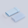 Factory 19g Oval Shaped Sun Protection Stick Bottle for Skincare,Blue Color Bottom Filling Deodorant Container 19g