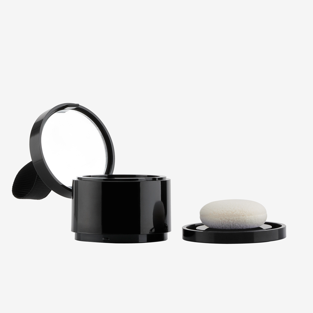 Wholesale 4g Cosmetic Plastic Blush Powder Puff Case Sponge Bottle Hairline Shadow Empty Loose Powder Container With Brush