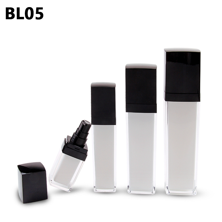 Cosmetic Skincare Packaging 50ml Acrylic Decorative Serum Bottle Acrylic 