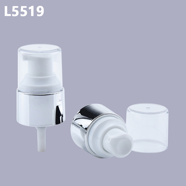 Custom Eco Friendly Personal Care Packaging Liquid Skincare Pump Cream, Aluminium Plastic 24/410 Cosmetic Lotion Cream Pump 
