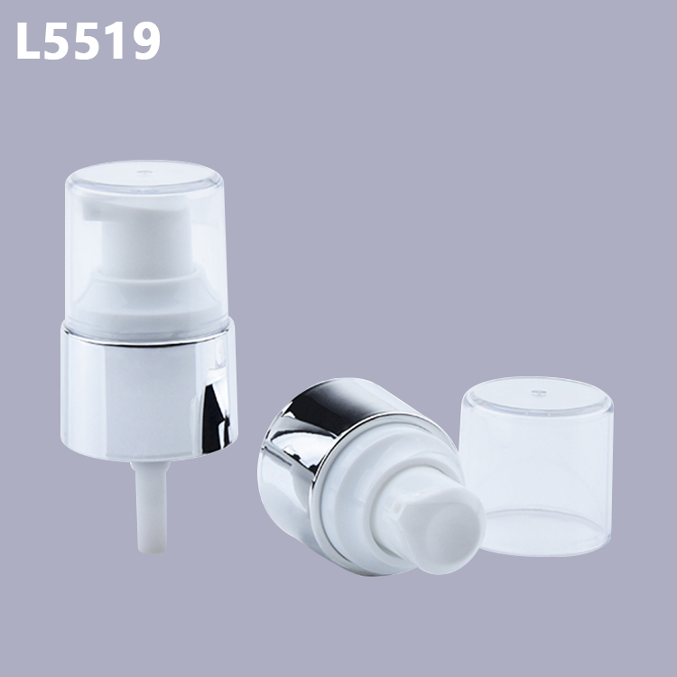 Custom Eco Friendly Personal Care Packaging Liquid Skincare Pump Cream, Aluminium Plastic 24/410 Cosmetic Lotion Cream Pump 