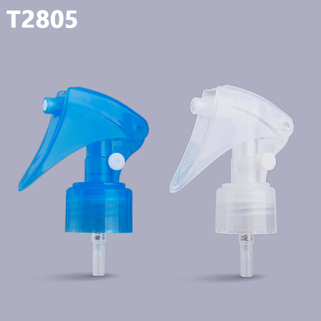 Professional Manufacture Custom Logo Plastic 28/410 0.3CC Clear Shampoo Spray Bottle with Mini Trigger