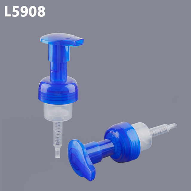 Multifunctional Competitive Price Low Moq Custom Free Sample Custom Label 1.6±0.10cc 0.8±0.10cc 40/400 Built-in Spring Dispenser Round Foam Pump Bottle