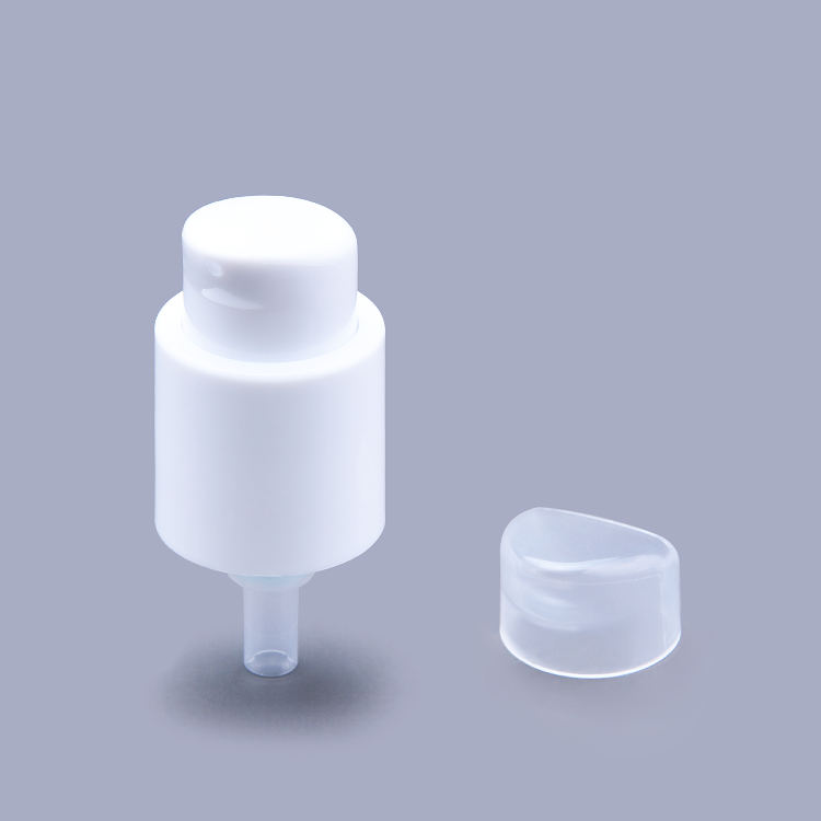 Cosmetic Packaging Liquid Lotion Eye Cream Dispenser Cap Penguin Mouth Treatment White 24/415 Cream Pump