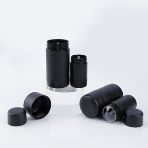 Custom Label Factory Supply Portable Refillable Rotatable Replaceable Empty Plastic PP Matter Frosted Multipurpose Antiperspirant Twist Up Eco Friendly Deodorant Stick