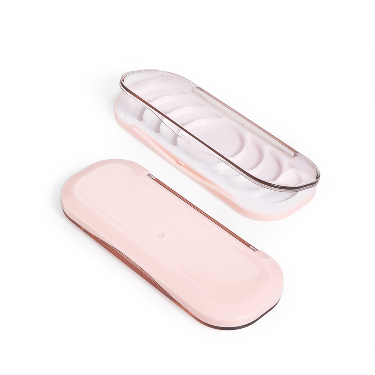 Empty Custom Eyeshadow Palette Private Label Oem Makeup Packaging 7 Colors Blush and Highlighter Palette