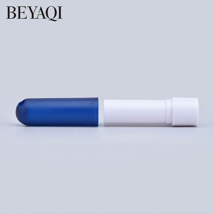 Custom Logo Cute Blue Red Lipgloss Tube Private Label 4.8g Mini Empty Lip Balm Lip Stick Containers