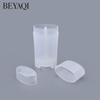 80g Oval Shape Empty Gel Refillable Deodorant Stick Container Twist Up Tube Sustainable Cosmetic Packaging