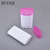50g 80g PP Plastic Bottle Refillable Empty Deodorant Stick Container with Screen Printing for Gel Deodorant