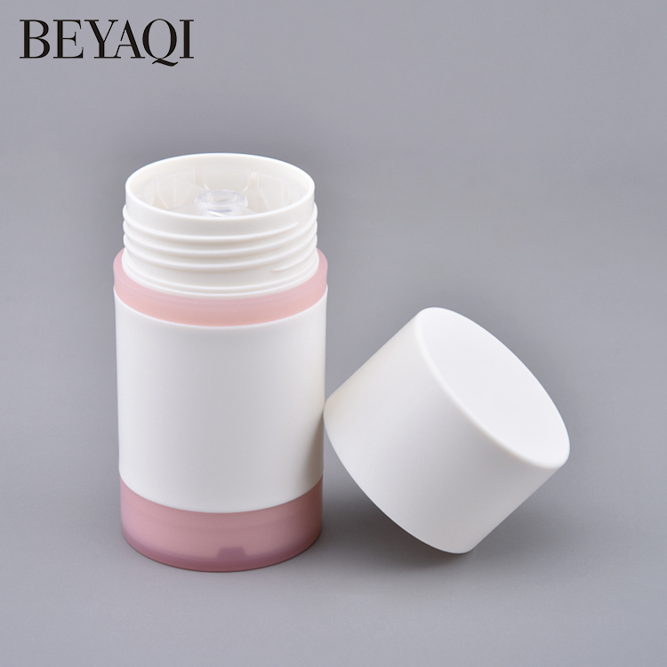 Custom Twist Up Roll-on Deodorant Container 50g Matte Black Hair Gel Sunscreen Stick Tube Antiperspirant Deodorant Stick Bottle