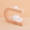 24/410 0.4cc Plastic Press Pump Head Shampoo Bottles Facial Cleanser White Nozzle Liquid Lotion Cream Pump