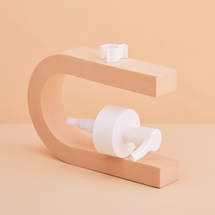 24/410 0.4cc Plastic Press Pump Head Shampoo Bottles Facial Cleanser White Nozzle Liquid Lotion Cream Pump