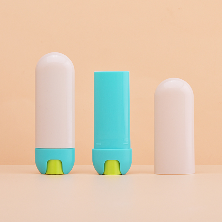 Manufacturer Wholesale 4.5g Small Plastic Cosmetic Solid Perfume Balm Container Tube with Bottom Swivel Plastic Concealer Tube