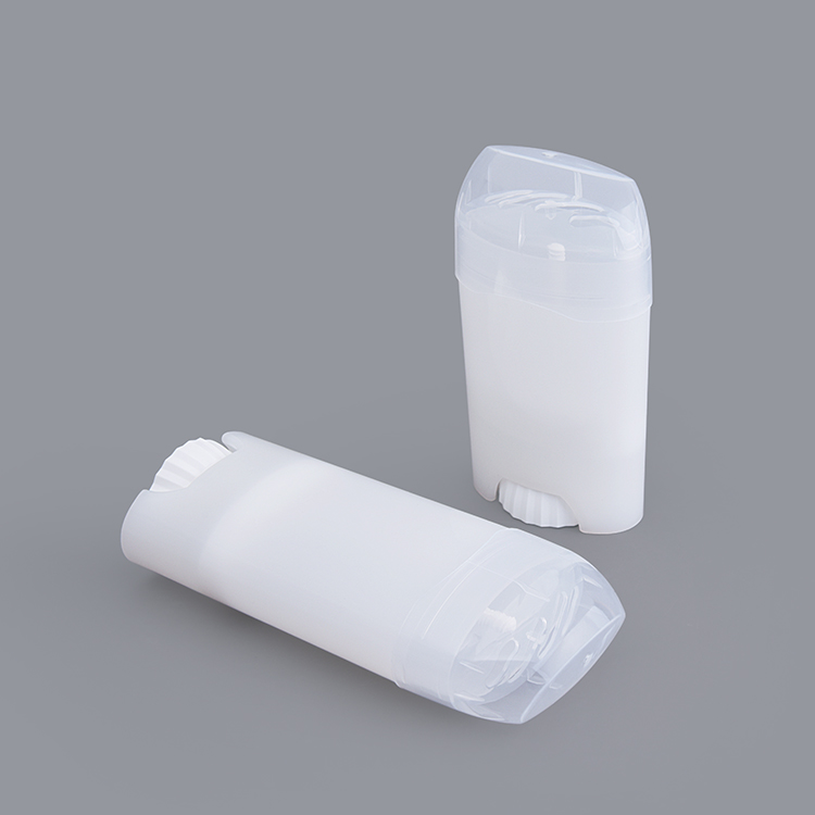 45g 80g White Deodorant Containers Plastic Twist Up Top Filling Bottle Refillable Deodorant Stick Bottle