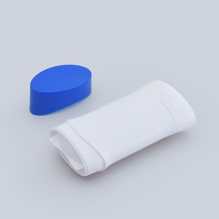 Custom Empty Oval Deodorant Stick Container Refillable Round Twist Up Tubes Packaging for Deodorant Stick