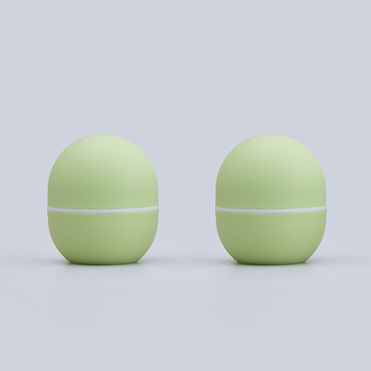 20g PP Unique Green Empty Packaging Plastic Twist Up Deodorant Stick Container Lip Balm Tube