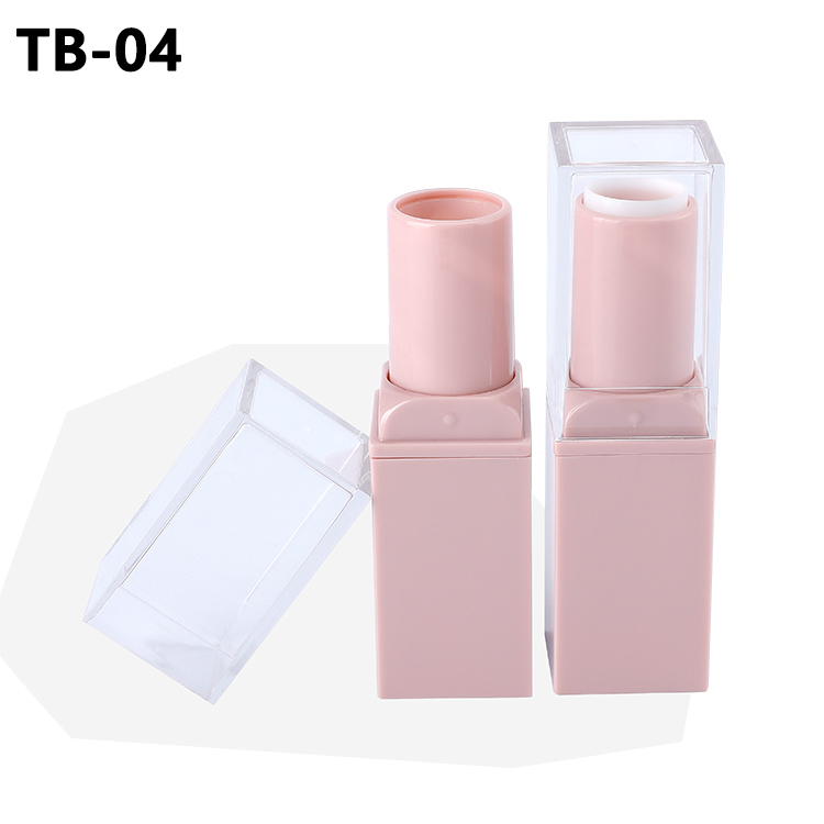 Cosmetic Packaging Customization 3.5g Tube Wholesale Lip Gloss Empty Lipstick Tubes Square Lipstick Tubes