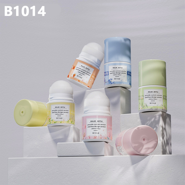 Cost-effective Vendor Custom Logo 50ml Good Price Liquid Essential Oil Container Plastic Empty Roll on Bottles