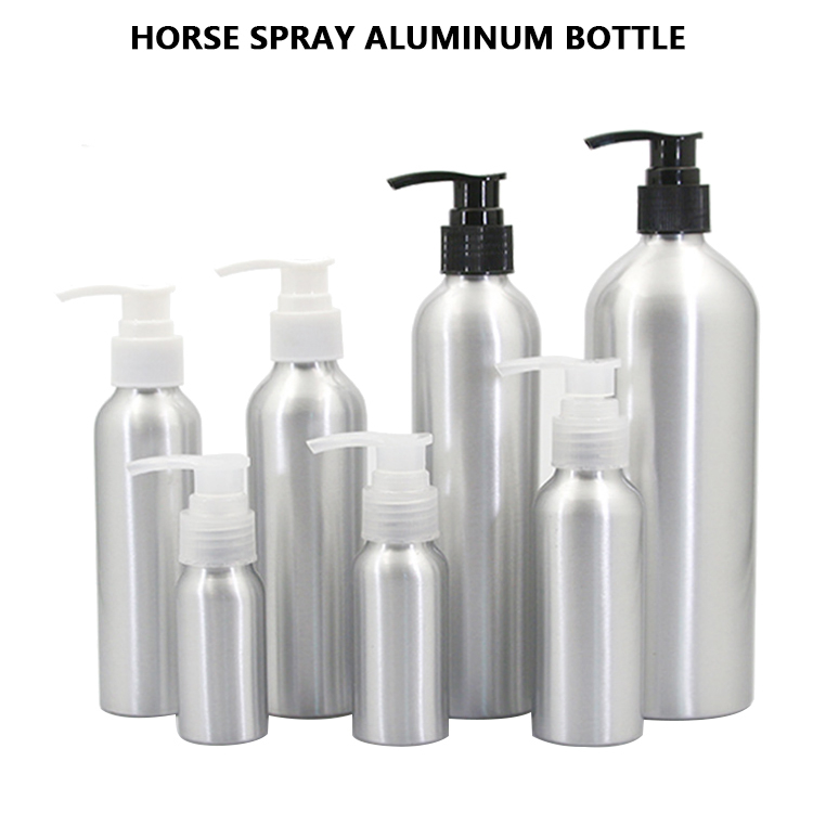 Horse Spray Aluminum Bottle