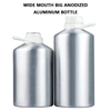 Wide Mouth Big Anodized Aluminum Bottle