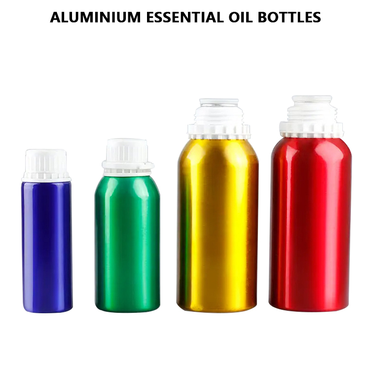 Aluminium Essential Oil Bottles