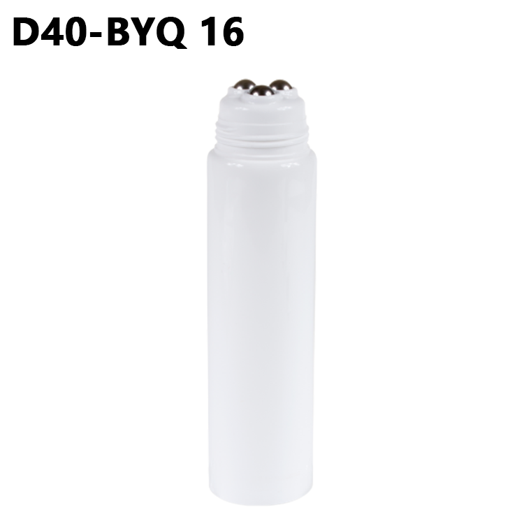 3 Metal Roll On Ball Cosmetic Tubes Customized Design Round on Essence Massage Plastic Tube 