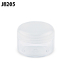 Custom Skincare Packaging Eco Friendly Refillable High Quality Plastic Cosmetic Jars With Lid