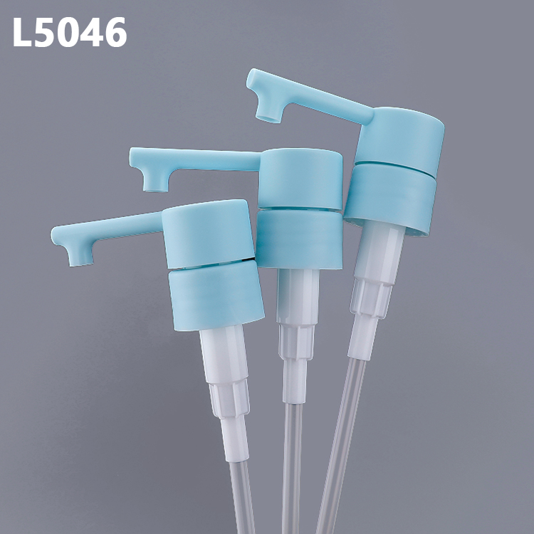 Manufacture Plastic PCR Recycled Soap Shampoo 28/410 Blue Lotion Dispenser Pump 28 Mm