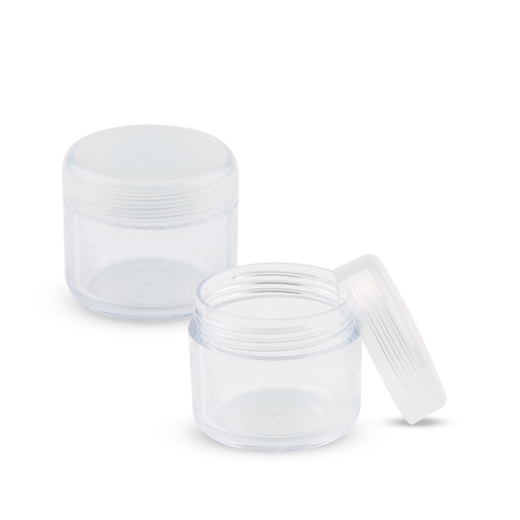 Wholesale 30ml 50ml Skincare Cream Empty Travel Custom Cosmetic Jar Containers with Lids