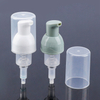 High Quality Wholesale Multifunctional Biodegradable Custom Label Colorful Costom Bottle Size Refillable Built-in Spring 0.3cc 28/410 White Green Clear Lid Plastic Foam Pump Bottle