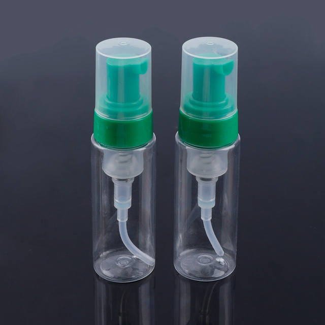 Wholesale Private Label Good Quality Custom Logo Built-in Spring Used for Body Skin Care Wash Shampoo 0.3cc 28/410 32/410 Custom Foam Pump Bottles with Clear Lid