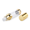 ABS PP PE Airless Container 30ml Gold Cosmetic Packaging Airless Spray Bottle