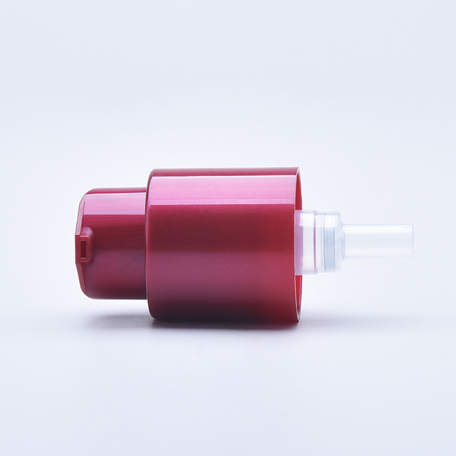 Customization Factory Plastic Dispenser Pump Cap Lotion Treatment White Red 24/410 Cream Pump