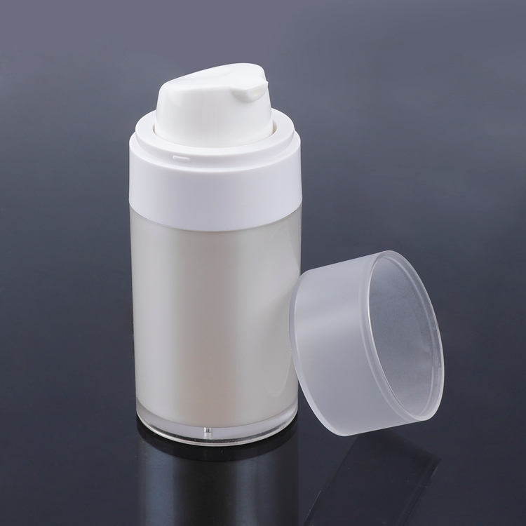 Factory Wholesale 30ml Customized Color PP Pump Airless Bottles Empty Cosmetic Container 