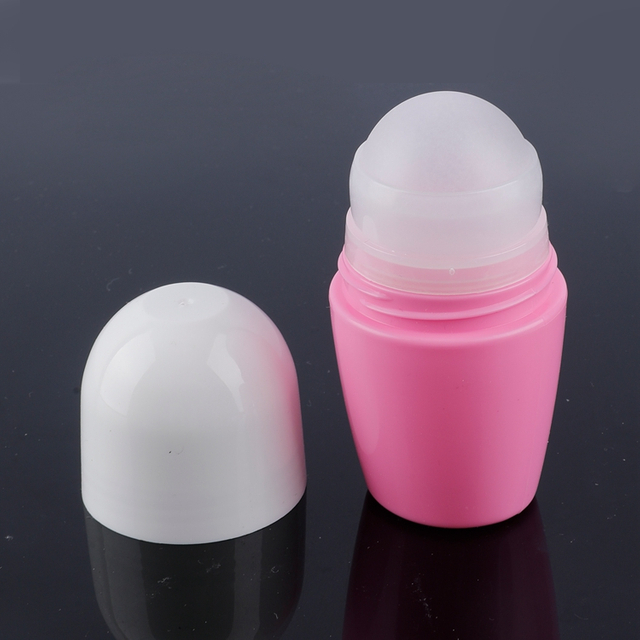 Eco-friendly Refillable Plastic PP Empty Essential Oil Perfume Roll On Bottle 50Ml,Roll On Deo Bottle,Roll On Deodorant Bottle