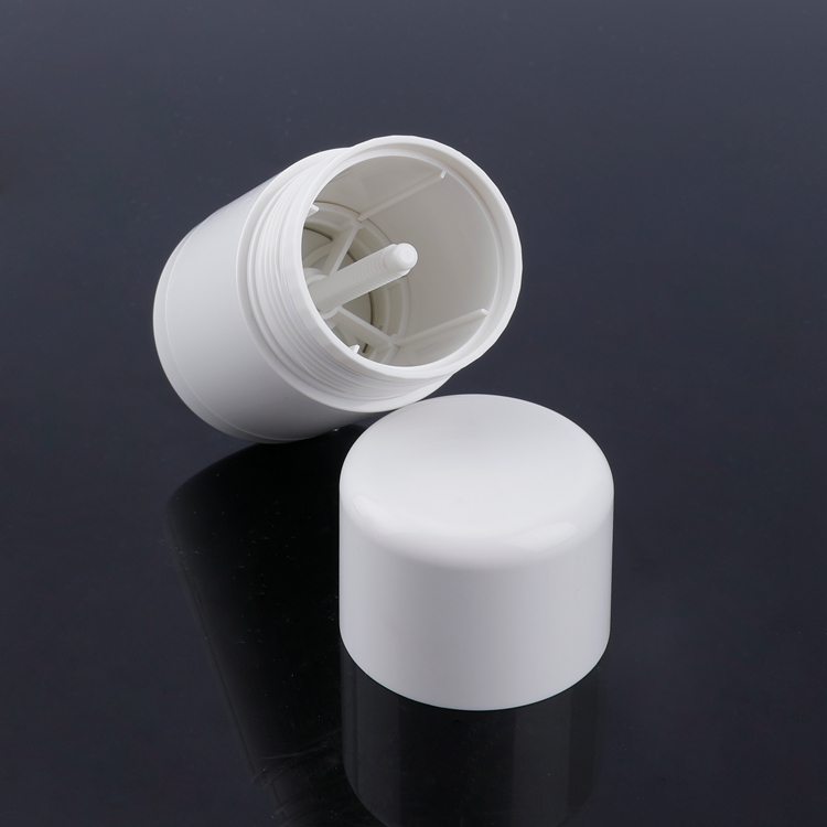 Fashionable Colorful Cheap Wholesale Multifunctional Biodegradable Empty Plastic 30g 50g Round Refillable Twist Up Deodorant Stick Container Eco