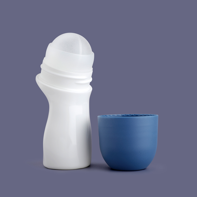 High quality cosmetic bottles roll on,rollerball bottle deodorant,fast delivery 50ml roller on deodorant bottle