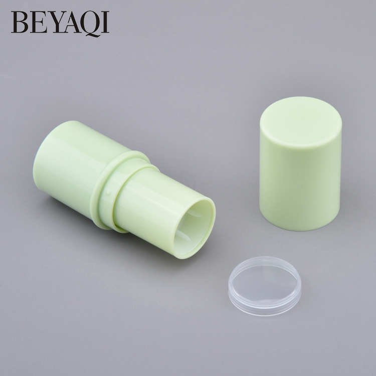 Cheap Empty Plastic Pink Deodorant Container 5g 7g Short Round Foundation Concealer Stick Tube Lip Blam for Cosmetic Packaging