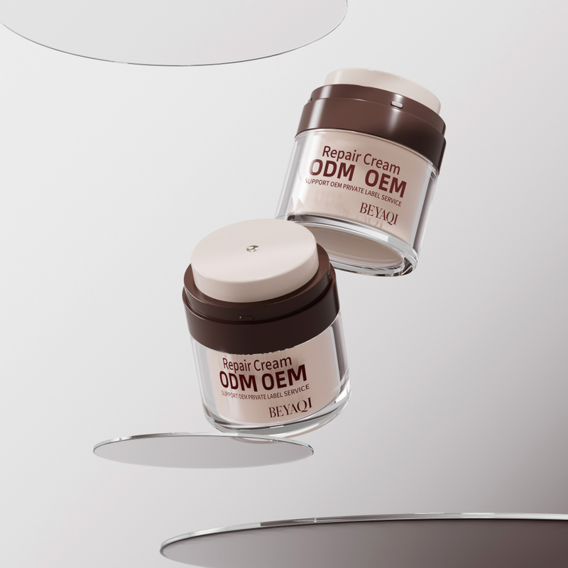 Refillable Cream 50ml 30ml 15ml Airless Jar Moisturizer Packaging,baby Moisturizer Skincare Airless Jar 50mls Matte White