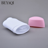 Custom Biodegradable Deodorant Stick Refill Empty Containers 30g 50g 75g White Twist Up Empty Deodorant Container Stick Oval