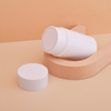 Empty PS PP ABS Plastic Baby Talcum Powder Bottle 80g with Twist Sifter Cap Loose Powder Container Custom Logo Packaging