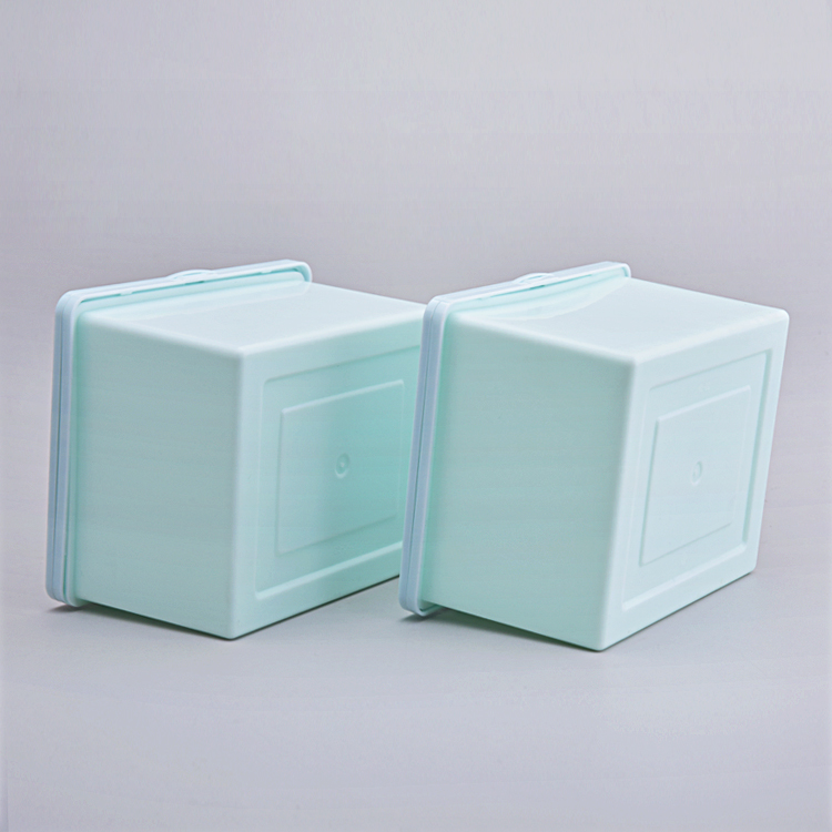 Wide-Mouth 600g Flip Top Cap Skin Care Cream Makeup Remover Plastic Cosmetic Jar Pack Empty Containers with Tweezers